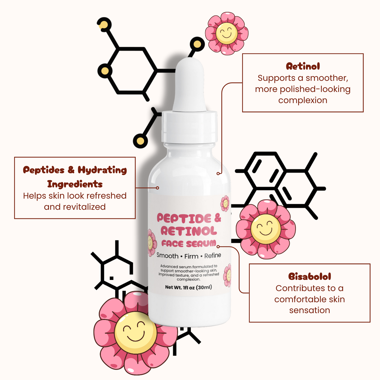 Peptide & Retinol Face Serum